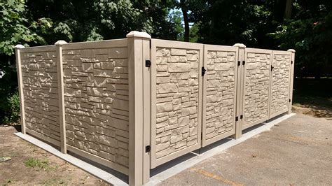 dumpster enclosures near me